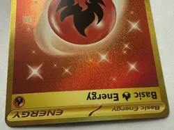 Fire Energy 230/197 SV03: Obsidian Flames Gold Hyper Rare Pokemon Card NM/M - Image 3