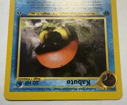 Kabuto 56/75 Original Neo Discovery 1st Edition Pokemon Card Near Mint - Image 3