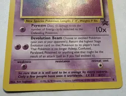 Mew - 8 - Pokemon Wizards Black Star Promo Card Light Play - Image 2