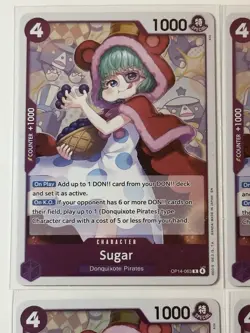 Sugar OP14-063 Azure Sea’s Seven 4 Foil Card Play Set Lot One Piece - Image 2