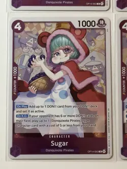 Sugar OP14-063 Azure Sea’s Seven 4 Foil Card Play Set Lot One Piece - Image 4