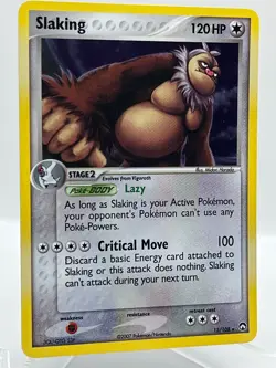 Slaking 13/108 EX Power Keepers Holo Rare Vintage Pokemon TCG Card - Image 2