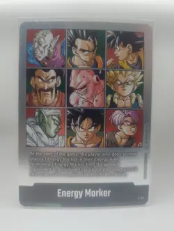 Energy Marker E-89 Silver Manga Booster 02 Dragon Ball Card English - Image 1