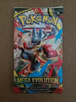 Pokemon TCG Mega Evolution Booster Pack 10 Cards Sealed - Image 1
