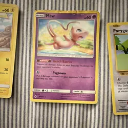 Pokemon TCG Lot 10 Cards Pikachu Raichu Mew Porygon Electabuzz Charmeleon - Image 3
