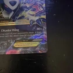 Pokemon M Absol EX Promo Full Art Holo XY63 Mega Evolution 210HP Card - Image 3