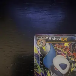 Pokemon M Absol EX Promo Full Art Holo XY63 Mega Evolution 210HP Card - Image 5