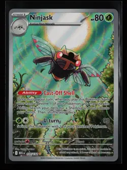 Ninjask 137/132 Holo ME01: Mega Evolution Pokemon Card - Image 1
