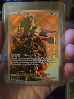 Pokemon TCG Zamazenta Holo Card 201/182 Sv10: Destined Rivals Mint/Near Mint - Image 1