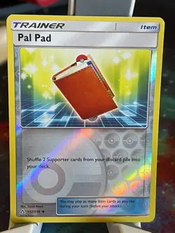 POKEMON PAL PAD 132/156 COMMON REVERSE HOLOFOIL ULTRA PRISM NM CARD - Image 1