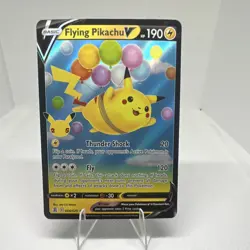 Flying Pikachu V Ultra Rare Full Art Holo Celebrations 006/025 Pokemon Card (NM) - Image 1