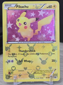 Pokemon Card TCG Pikachu RC7/RC25 Radiant Collection 2013 Holo Vintage Uncommon - Image 5