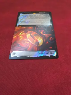 MTG The One Ring - Extended Art - (Surge Foil) - NM - Image 3