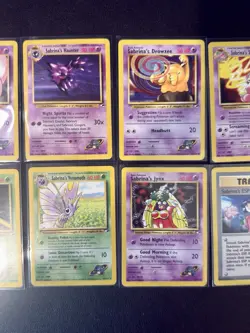 Vintage Sarbina's Gym Heroes Pokemon TCG 8 Card Lot 1999-2000 LP-MP - Image 4