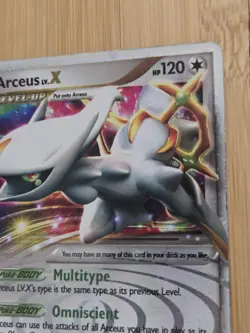 Pokemon Arceus LV.X DP53 Diamond & Pearl Promo Holo Level Up Card HP120 2009 - Image 4