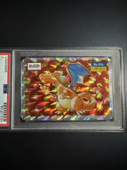 Psa 7 Charizard Holofoil #6 1995 Japanese Topsun Holofoil Pokemon Vintage Card - Image 2