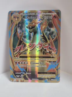 Pokemon Card TCG - MEGA M Charizard EX (Full Art) 101/108 Evolutions Holo NM/M - Image 1