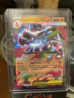 Mega Charizard x Ex 13/94 Ultra Rare Phantasmal Flames Pokemon Card NM - Image 1
