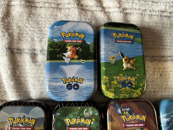 Lot of 18 Pokemon TCG Metal Tins - EMPTY NO PACKS OR CARDS! - Most With Coins! - Image 4