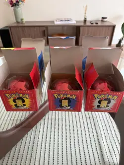 Pokemon 1999 Burger King Gold Plated Cards Complete Set Sealed - Image 3