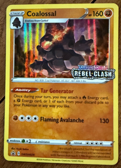 Coalossal - (Prerelease) SWSH024 SWSH: Sword & Shield Promo Cards Holo - Image 1
