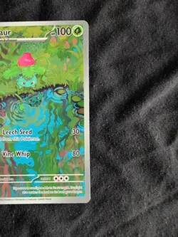 Pokemon TCG Ivysaur Scarlet Violet-151 Holo Card 167/165 IR English - Image 2