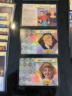 Harry Potter Base Set 105 cards & Quidditch Cup 32 cards lot. 2 foils. LP - Image 3