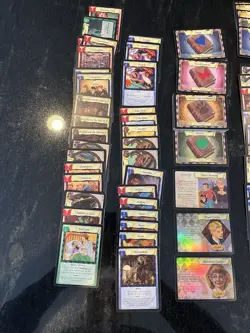 Harry Potter Base Set 105 cards & Quidditch Cup 32 cards lot. 2 foils. LP - Image 5
