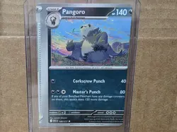 Pokemon TCG Error Miscut Card Pangoro Ascended Heroes 140/217 - Image 1