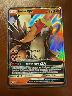 Entei GX 10a/73 - Shining Legends - Pokemon Card - Image 1