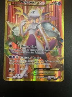 Pokemon Mewtwo EX Full Art Secret Rare Holo Card Breakthrough 164/162 XY - Image 5