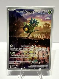 Teal Mask Ogerpon 123 Sv: Scarlet & Violet Promo Cards Holo Sealed - Image 1