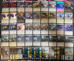 MTG - 60 CARD STANDARD DIAMOND & OMEGA ROBOT ARTIFACT DECK - EMISSARY ESCORT ~ - Image 1