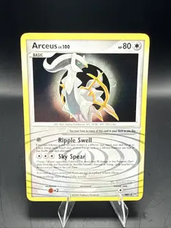 Pokemon Arceus Arceus lv. 100 Holo Rare AR5 - Image 1