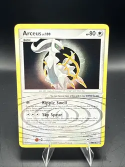 Pokemon Arceus Arceus lv. 100 Holo Rare AR5 - Image 2
