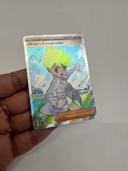 Wally's Compassion 176/132 - Pokemon TCG: Mega Evolution - Full Art MINT! - Image 1