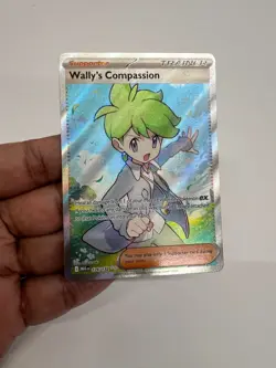 Wally's Compassion 176/132 - Pokemon TCG: Mega Evolution - Full Art MINT! - Image 2