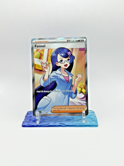 Fennel 162/086- Trainer Card - Pokemon TCG Sv: Black Bolt Holo NM/M - Image 1
