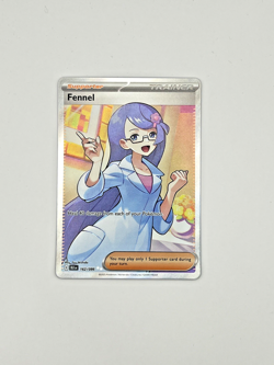 Fennel 162/086- Trainer Card - Pokemon TCG Sv: Black Bolt Holo NM/M - Image 2