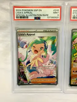 Pokemon PSA Graded Card Lot 5 Cards - PSA 9 8 5 - Pidgeot Ceruledge Baxcalibur + - Image 2