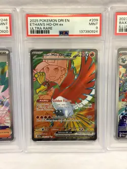 Pokemon PSA Graded Card Lot 5 Cards - PSA 9 8 5 - Pidgeot Ceruledge Baxcalibur + - Image 3