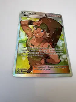 Pokemon Hiker SV85/SV94 Hidden Fates Shiny Vault Full Art Holo Rare Card English - Image 2