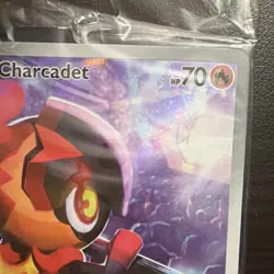 Sealed Pokemon Charcadet 022 MEP Promo Holo Basic Fire Type 2025 TCG Card EN - Image 5