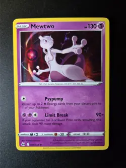 Mewtwo #59 Pokemon Crown Zenith LP - Image 1