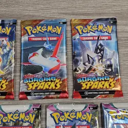 Pokemon TCG Booster Pack Bundle Surging Sparks Paldea Evolved Full Art Sets New - Image 5