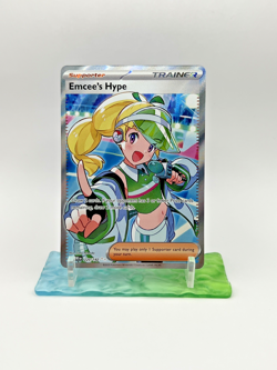 Emcee's Hype 220/182 - Trainer Card - Pokemon TCG Sv10: Destined Rivals NM/M - Image 1