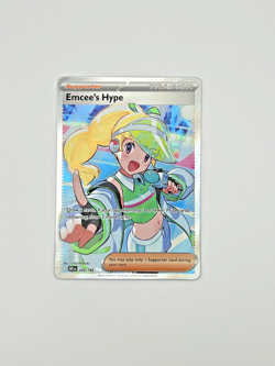 Emcee's Hype 220/182 - Trainer Card - Pokemon TCG Sv10: Destined Rivals NM/M - Image 2