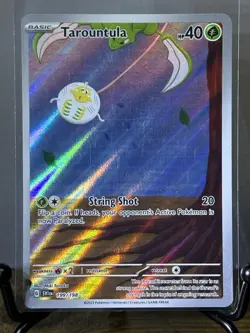 Pokemon TCG Tarountula Illustration Rare Card Scarlet & Violet Base Set - Image 1