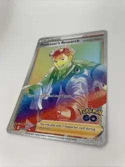 Professor's Research (Secret) 084/078 Pokemon GO Holo TCG Card - Image 2