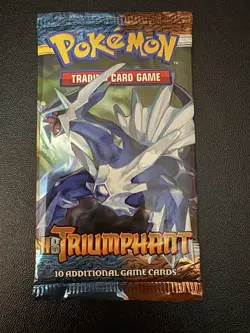 Pokemon HS Triumphant Sealed Booster Pack 18.562g - Image 1